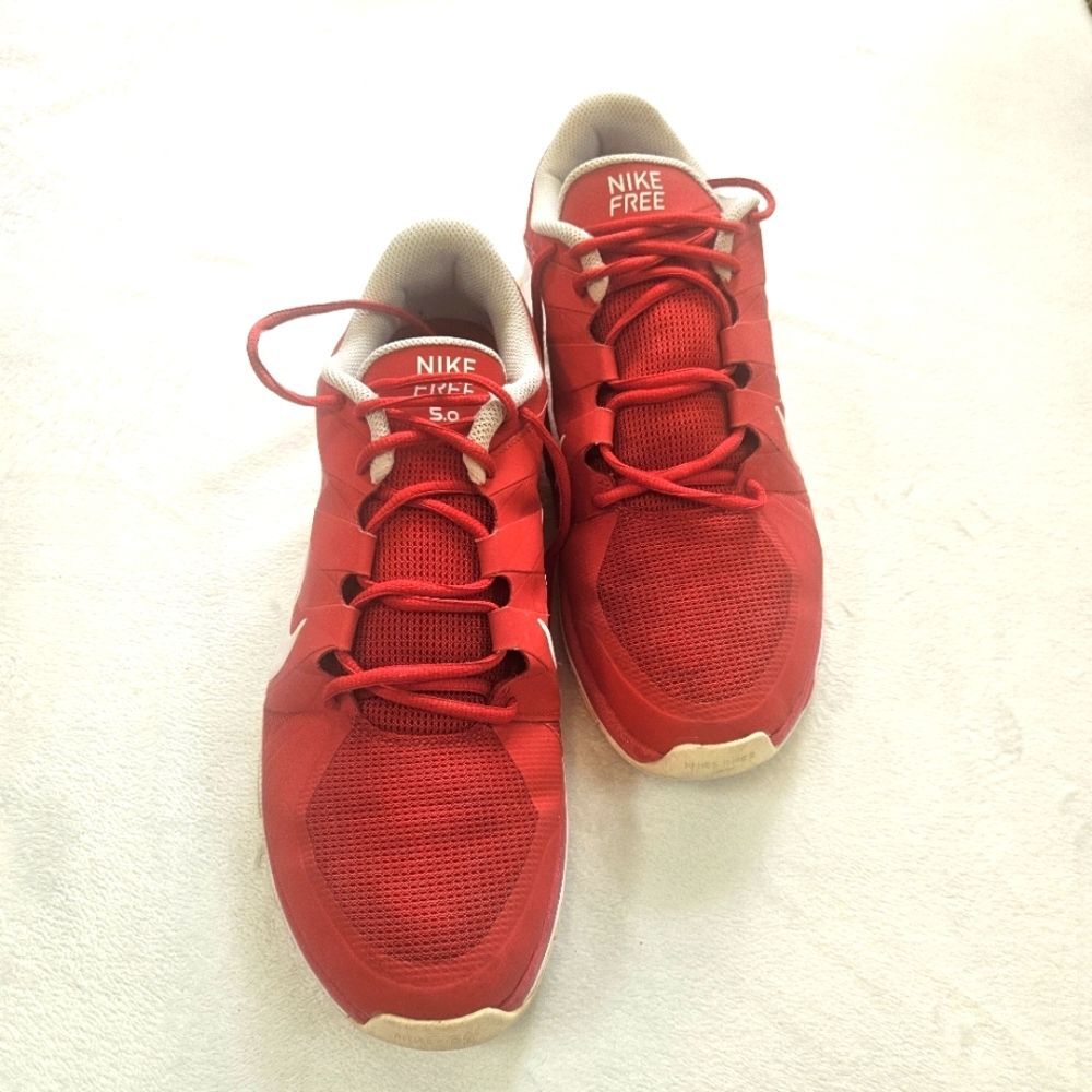 Nike Free Trainer 5.0 Men RED 511018-616 Size 13
